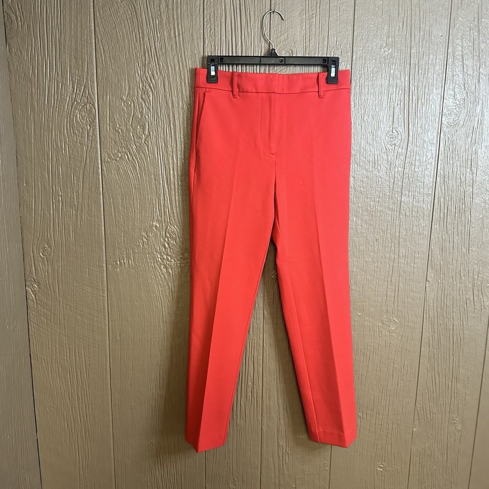 Boden Red Straight Leg Dress Pants